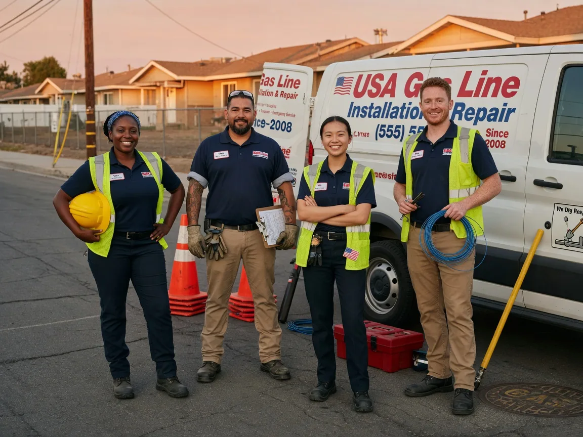 Gas Line Installation company in Center, NE